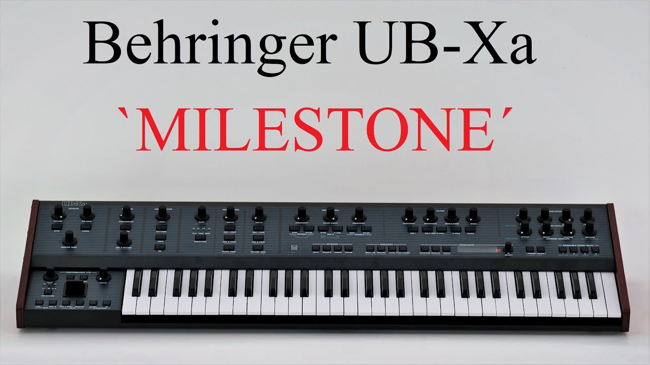 Behringer UB-Xa - - Milestone - - by 