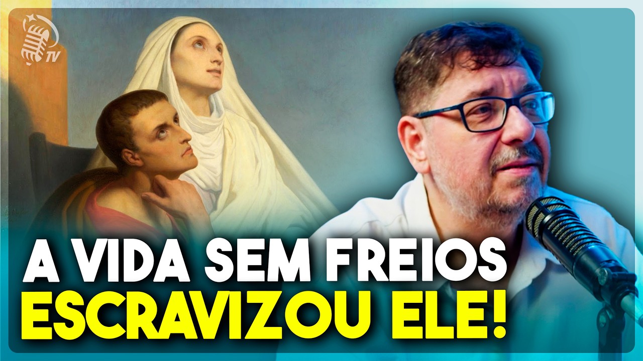O que a vida DESREGRADA ensinou a Santo Agostinho sobre LIBERDADE | PROF. JOEL GRACIOSO