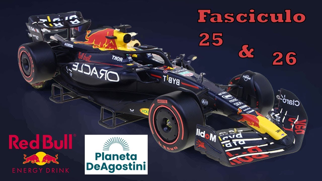 Armado RB19 Fascículos 25 & 26 Planeta de Agostini
