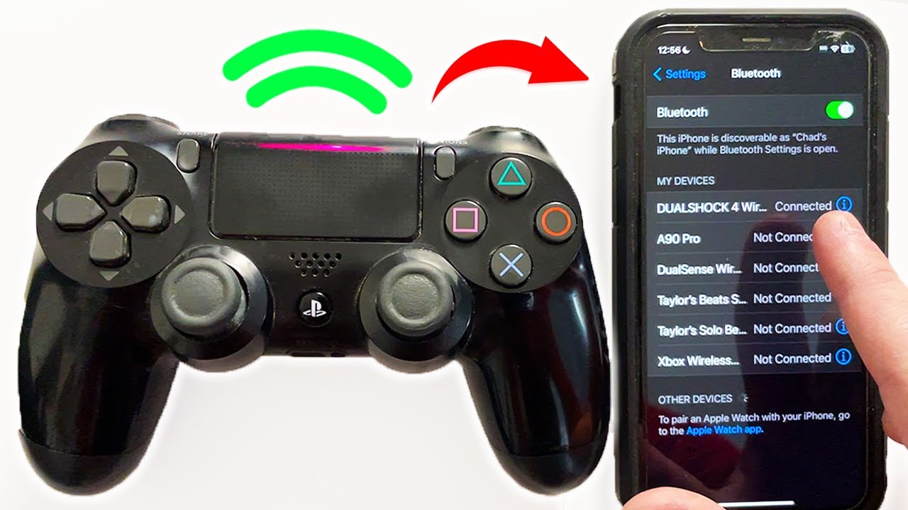 How To Connect PS4 Controller To iPhone or iPad - Easy Guide