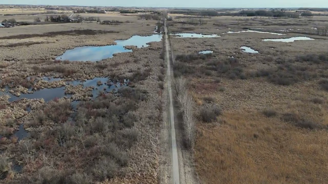 The Wiouwash Trail from Hunters Rd South to Medina JCT, 4K, w/ Music