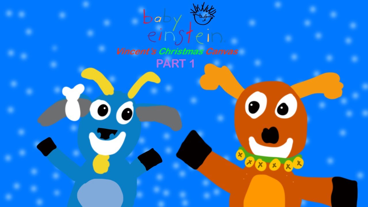(PART 1) Discovering Christmas Art | Vincent’s Christmas Canvas | Baby Einstein | BlueFwog4