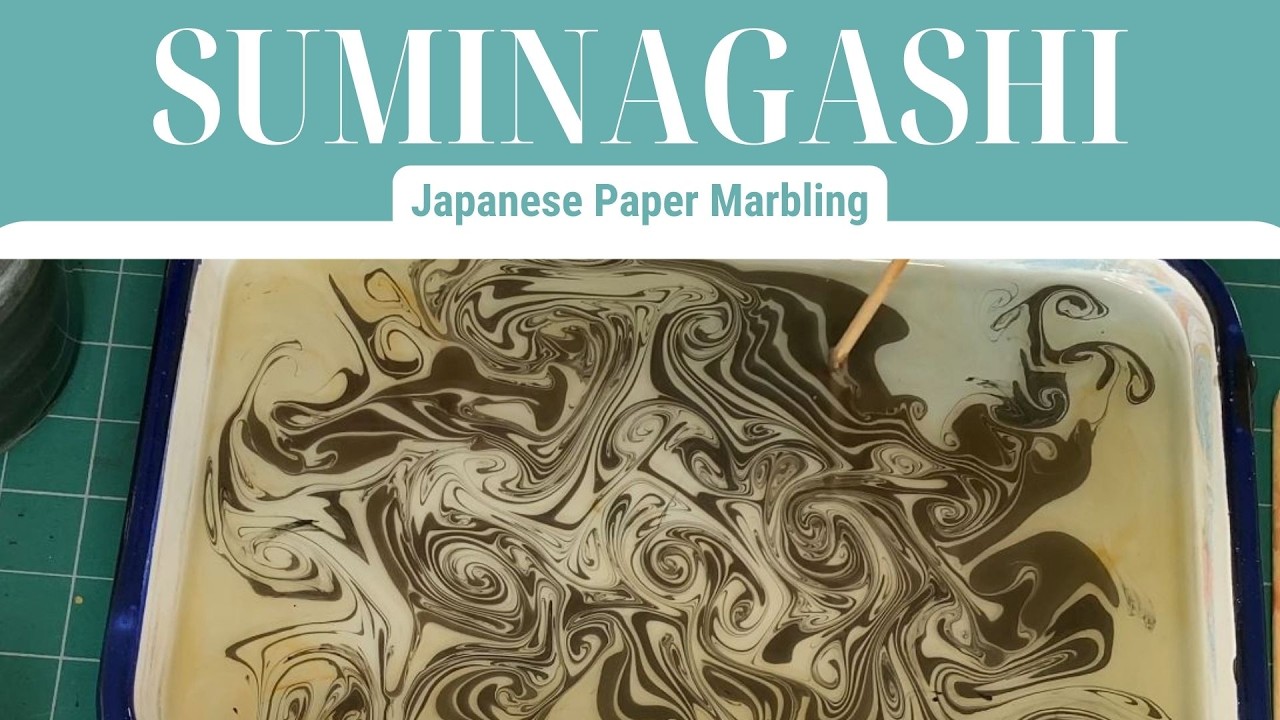 Discover the BEST Suminagashi Techniques to Create STUNNING Japanese Paper Art!