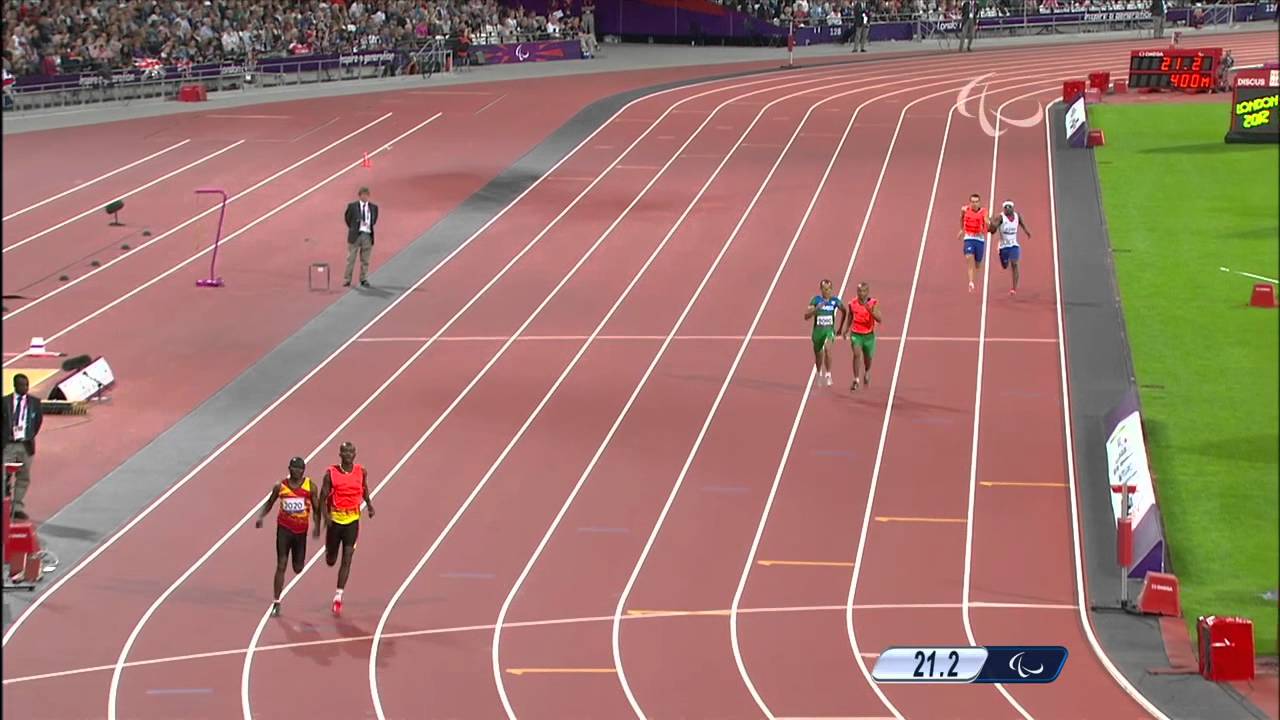 Athletics - Men's 400m - T11 Final - London 2012 Paralympic Games