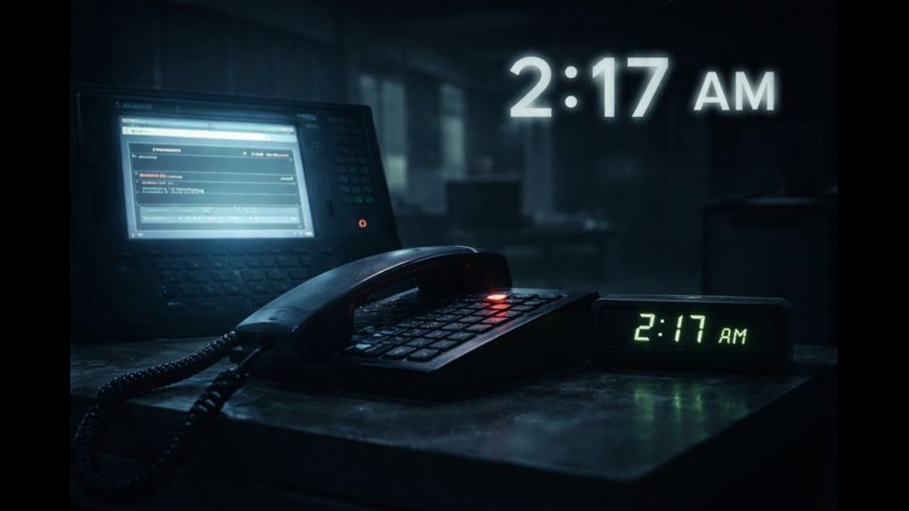 I Answer Emergency Calls at Night. One Line Should Never Exist.