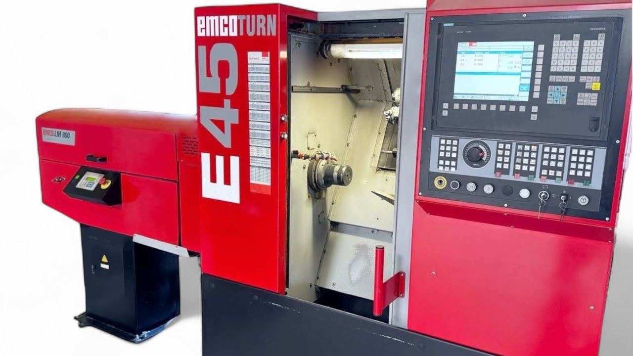 Tokarka CNC EMCO TURN E45 #NaSprzedaż #ForSale | AJBmetall.com