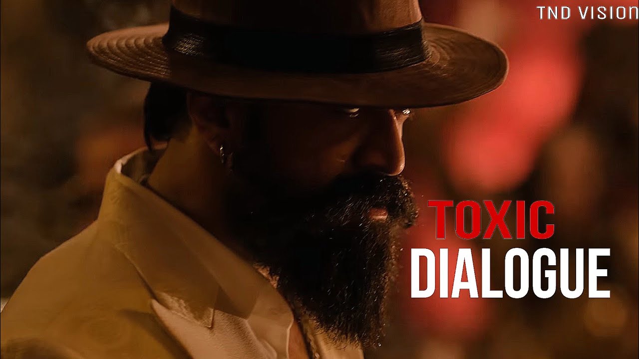 Toxic Hindi dialogue | Rocking Star Yash | TND Vision #toxic #yash #dialogue