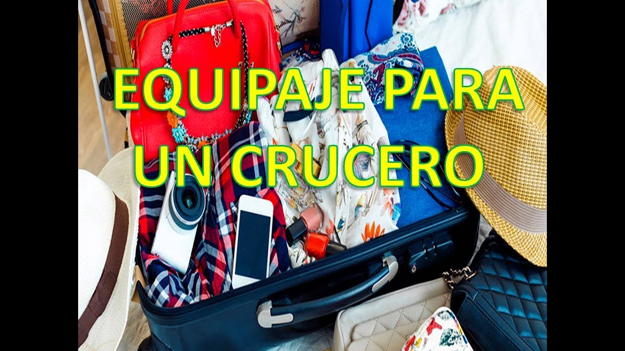 Empaca conmigo (que empacar para un crucero)