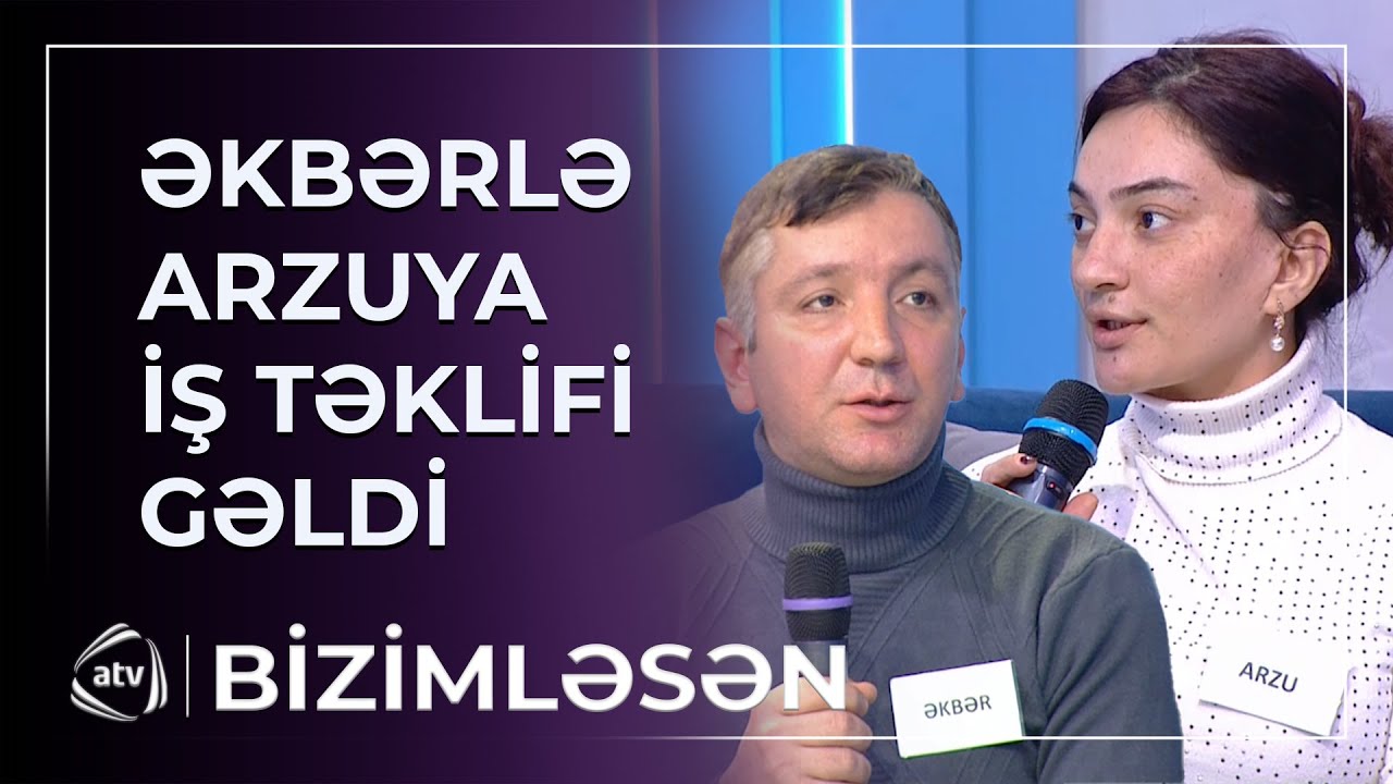 Təmənnasız öyrədəcəyik - Əkbərlə Arzuya iş təklifi GƏLDİ / Bizimləsən