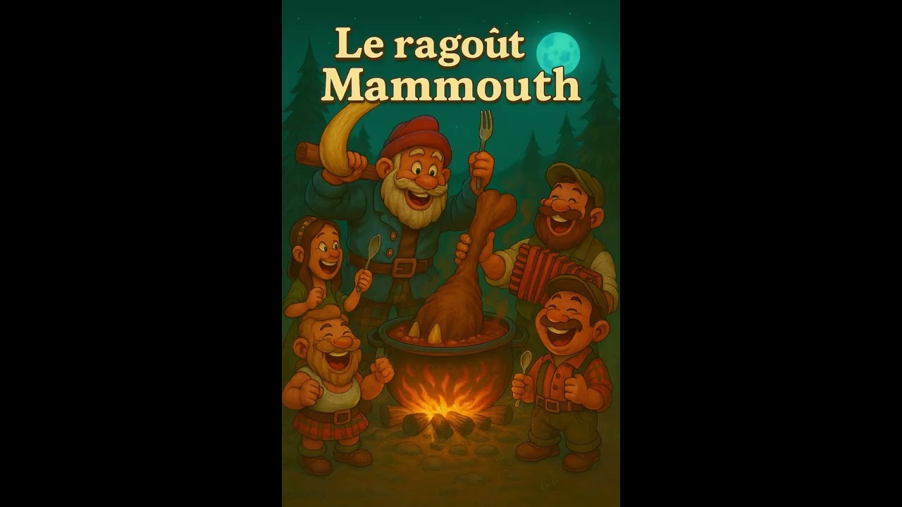 🎶 Ragoût de mammouth — Chanson festive québécoise | La Fabrik Québécoise