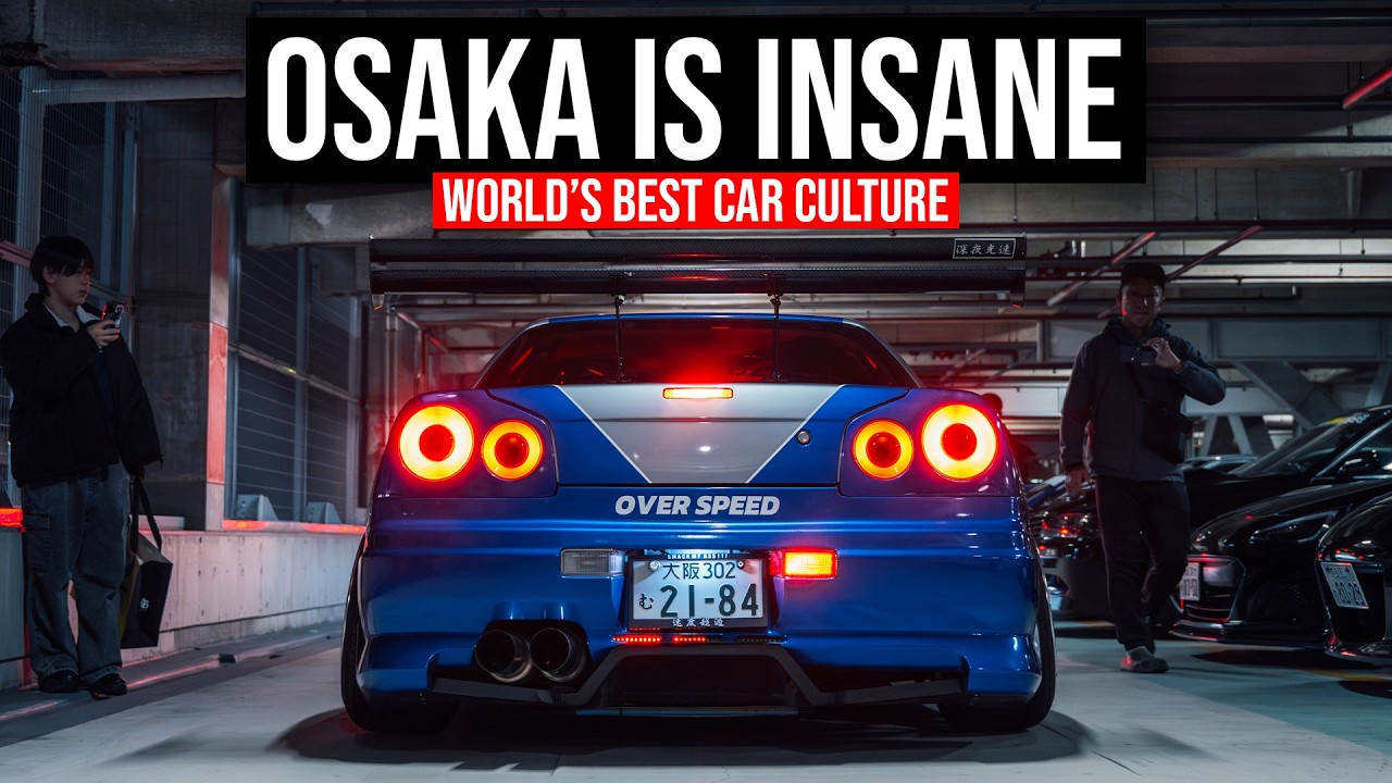 We Found Osaka’s Hidden Midnight Car Scene