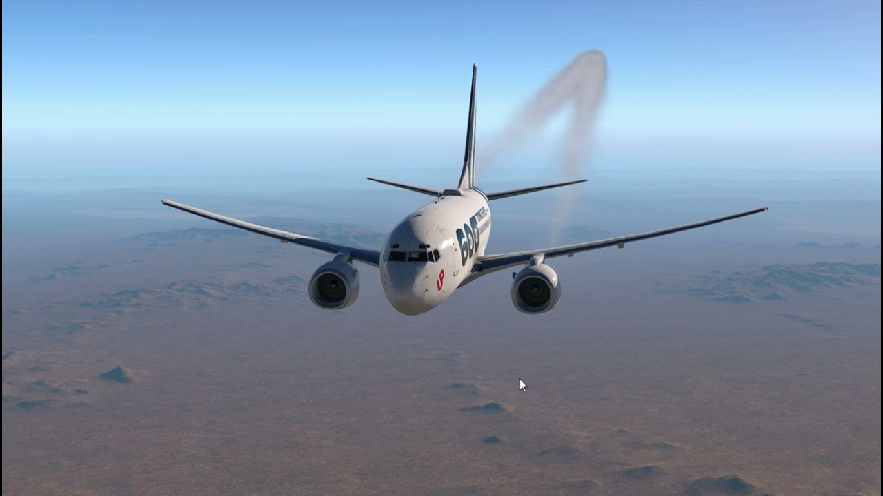X PLANE 11 Threshold Level Up 737NG 600 First Fun Flight