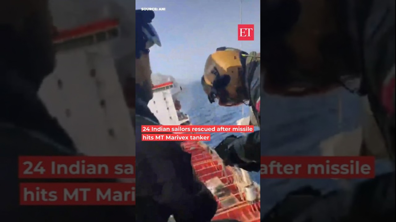 MRCC Mumbai, Oman navy rescue 24 Indian crew after missile strike on MT Marivex tanker