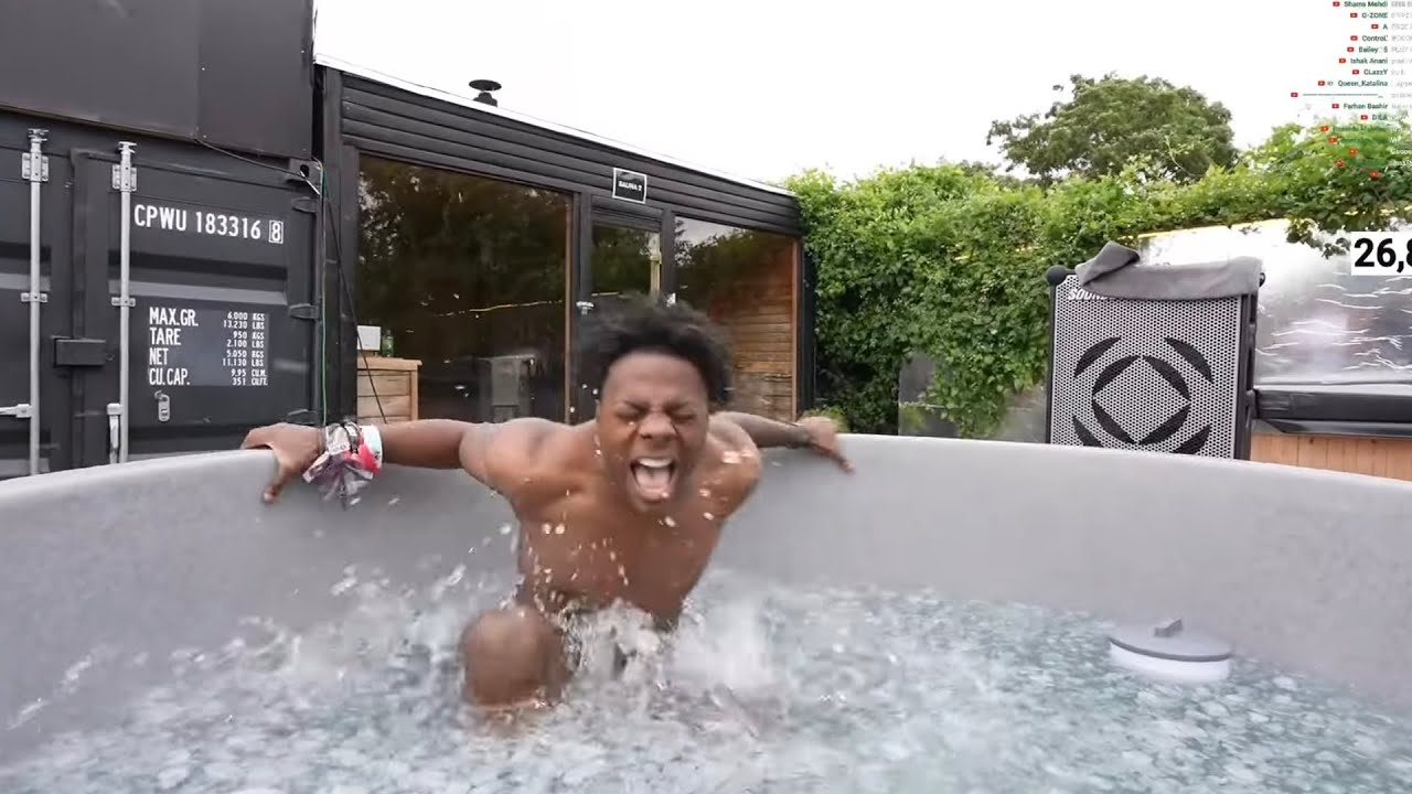 Speed tries to break the ICE BATH world record😹