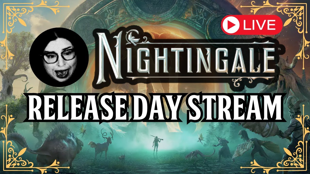 Nightingale Release Party! IT'S FINALLY HERE | Let's Play Nightingale