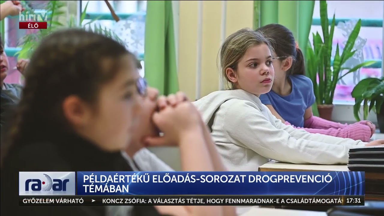 Példaértékű előadás-sorozat drogprevenció témában - HírTV