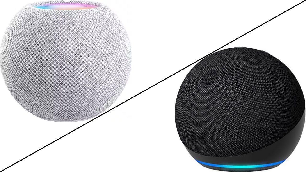 СРАВНЕНИЕ Amazon Echo Dot 4/5. Generation против APPLE HomePod mini в Германии.#apple #amazon