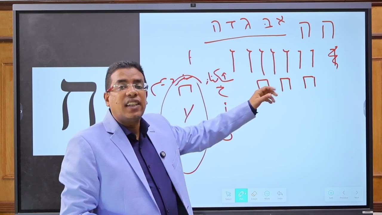 حروف اللغة العبرية
