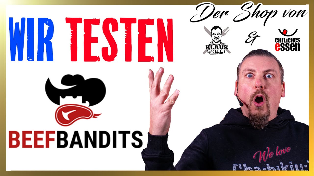 Wir testen BeefBandits | der Shop von @Klausgrillt | Gewinnspiel 10.000 Abos ! | MGBBQ