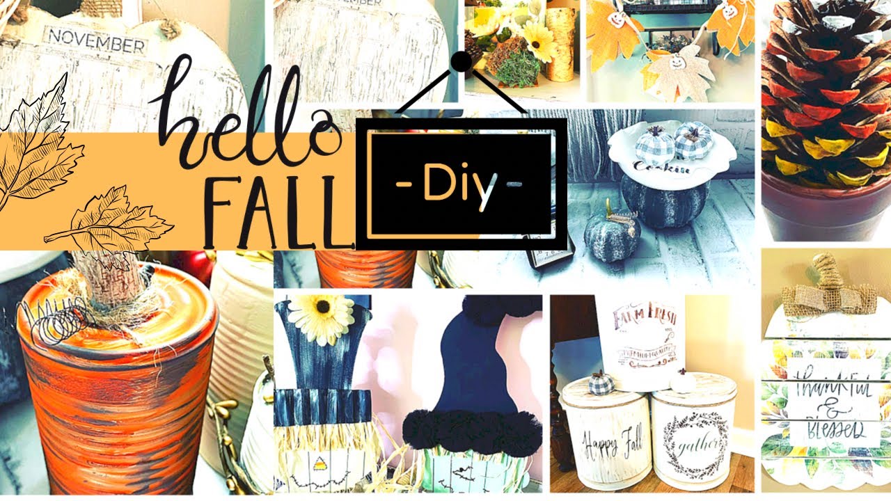 Top Best Beautiful | FALL DOLLAR TREE | DIY's to start 2022
