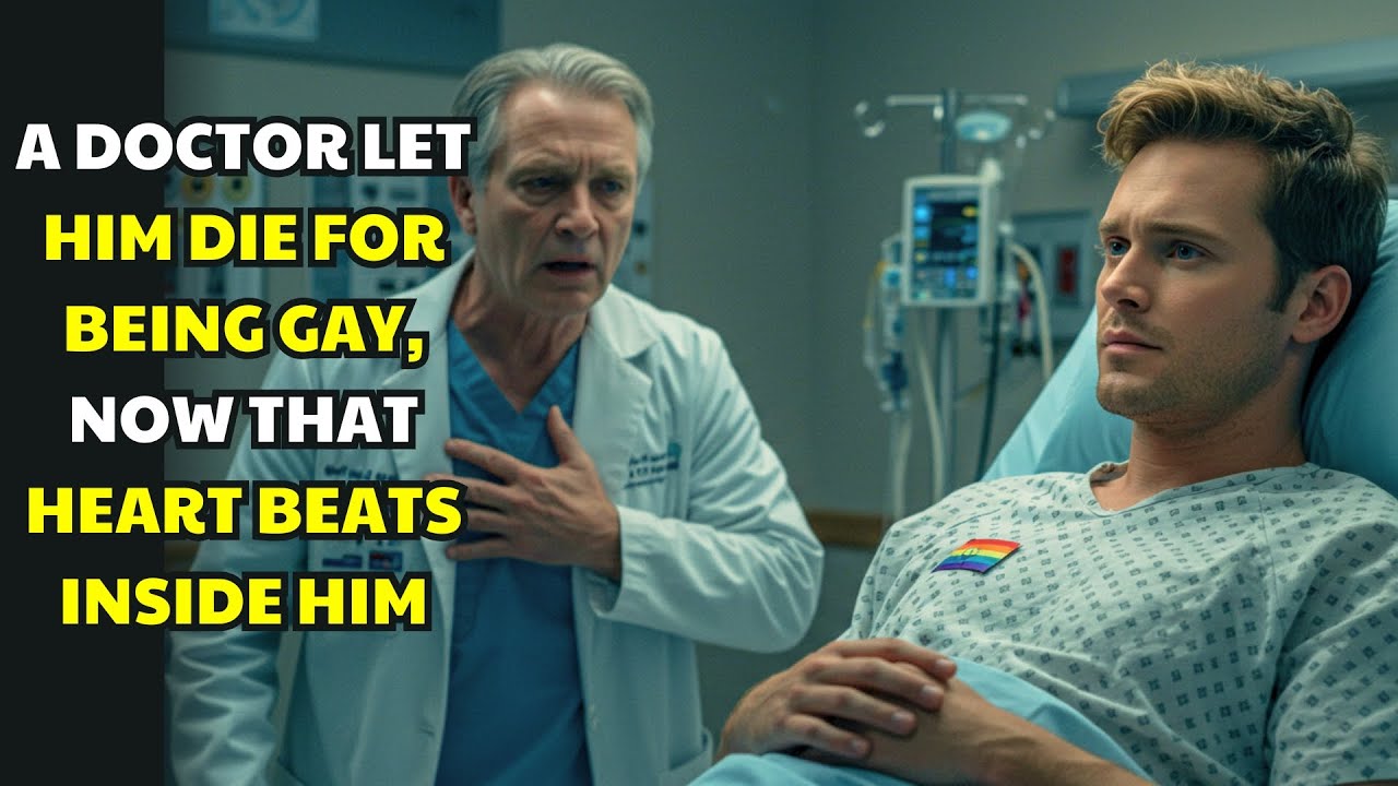 A DOCTOR LET HIM DIE FOR BEING GAY — NOW THAT HEART BEATS INSIDE HIM