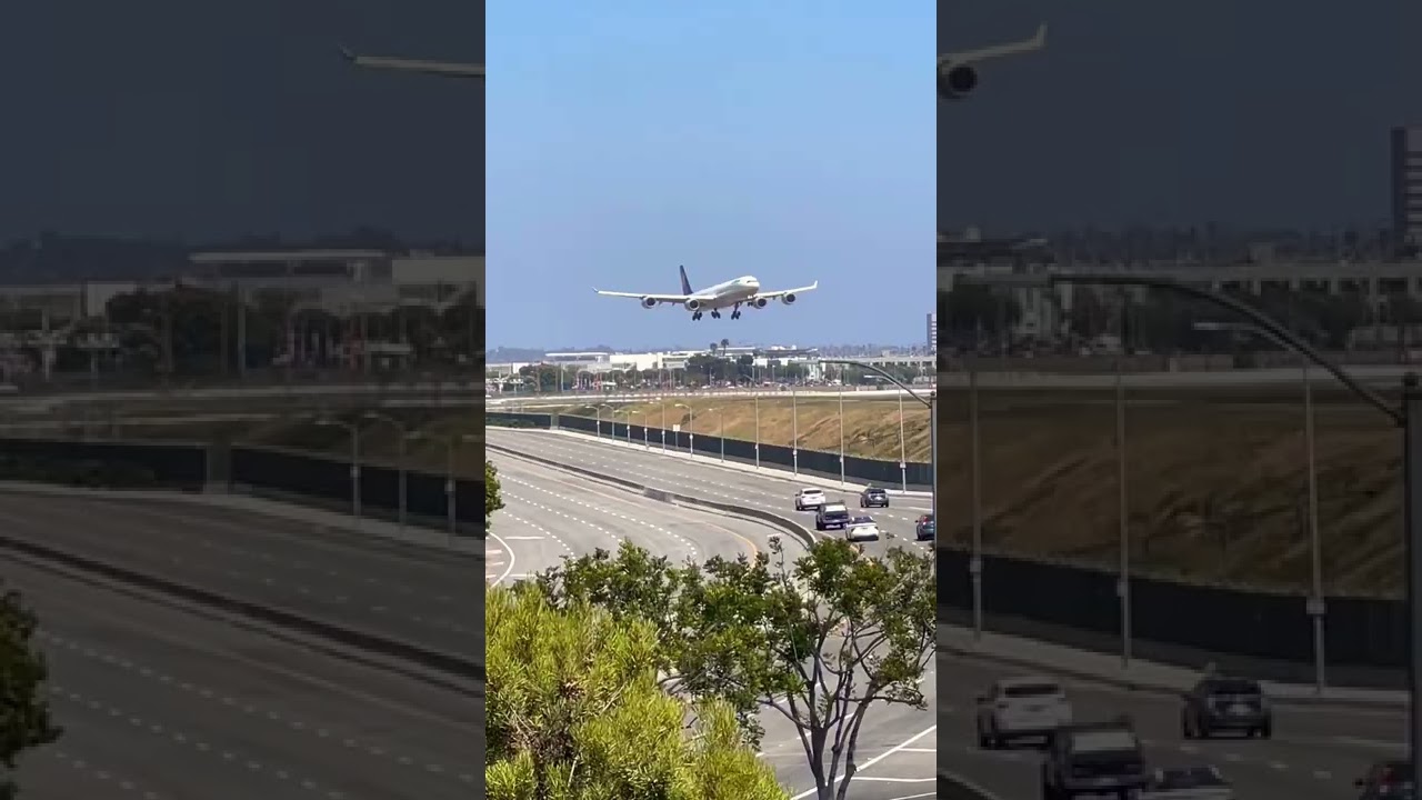 Lufthansa Airbus a340-600 Munich Germany to Los Angeles LAX