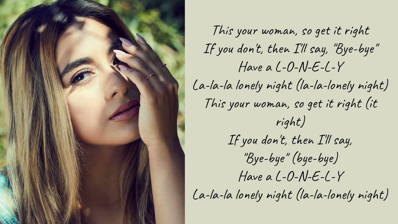 Fifth Harmony - Lonely Night - Lyrics