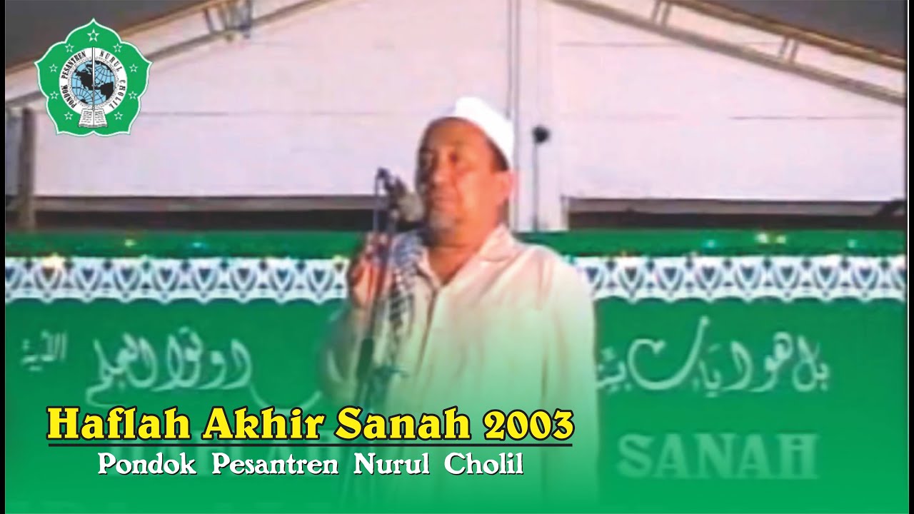 Haflah Akhir Sanah Tahun ajaran 2002-2003 | Wisuda LPQ XI dan Aliyah III