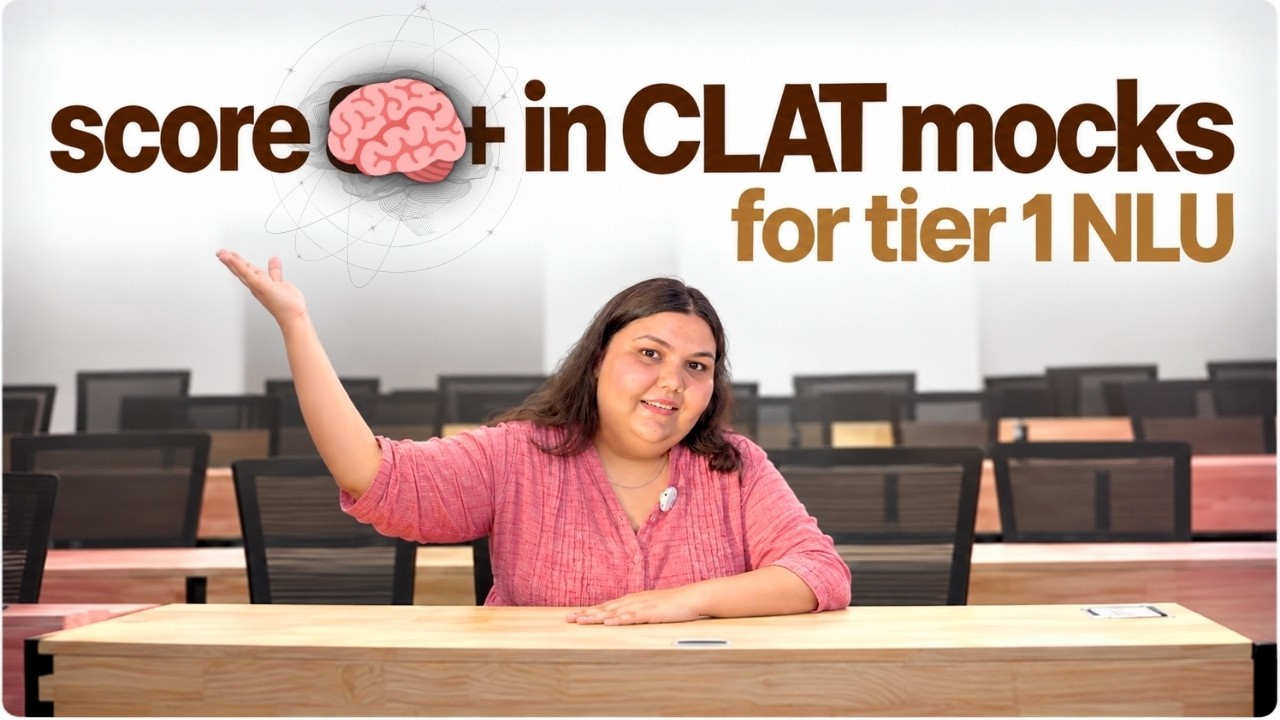CLAT Mock Scores are IRRELEVANT! | For CLAT 2027 Preparation