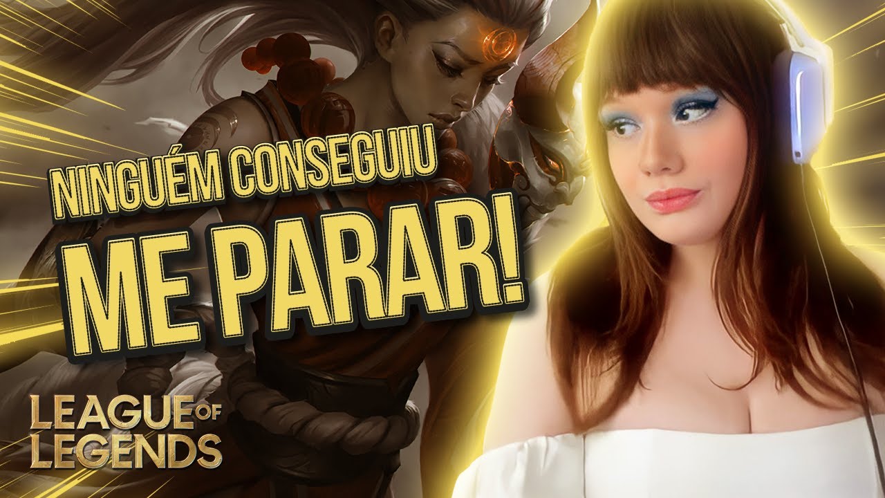 LOL: DEI UM PENTAKILL E FIQUEI COM UM FRAG PERFEITO JOGANDO DE DIANA! 🤯 | Sabrinoca