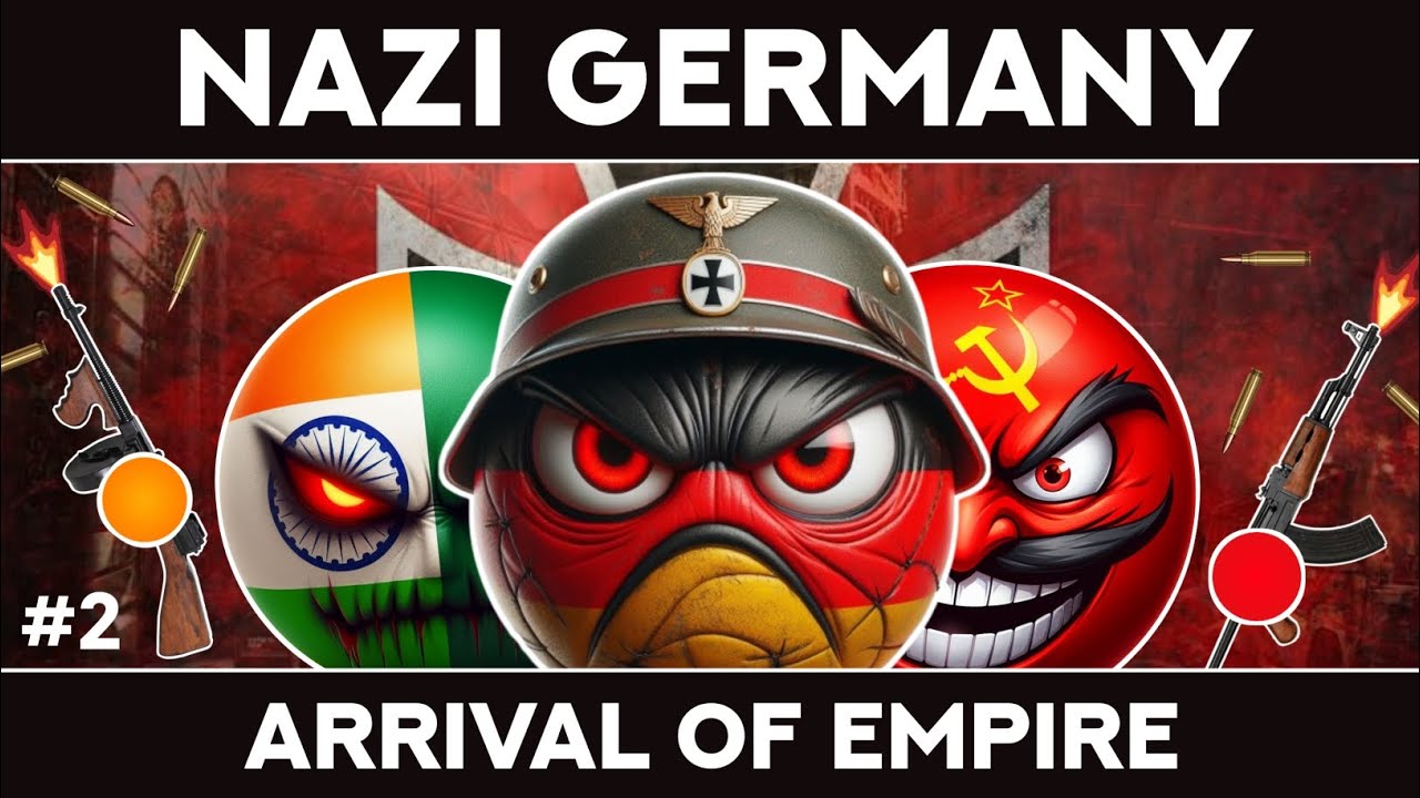 Arrival Of Nazi Germany Empire - Countryballs | Countryballs In Hindi