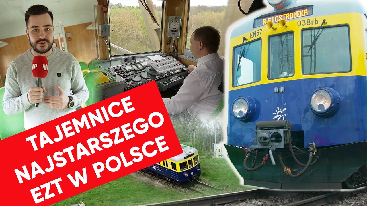 Jechaliśmy najstarszym pociągiem elektrycznym. EN-57 