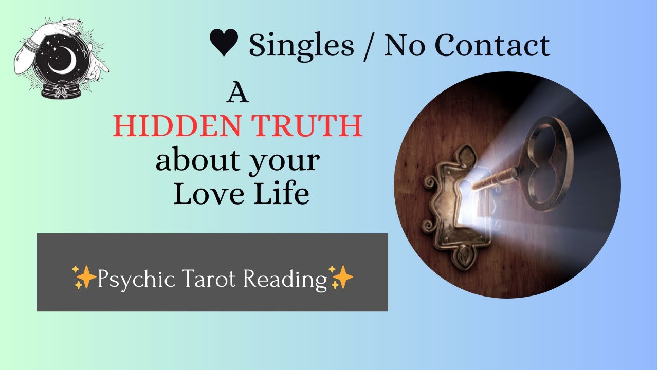 This Tarot Reading REVEALS Hidden Truth About your Love Life (singles)