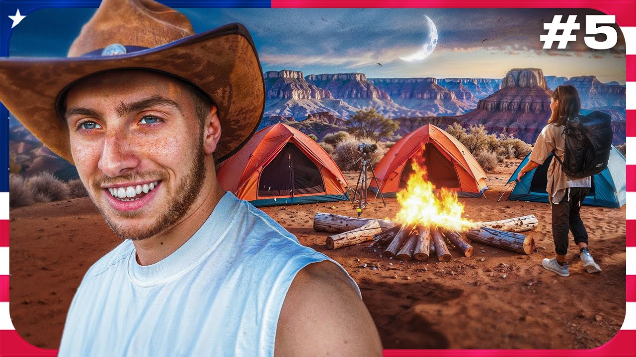ON DORT AU MILIEU DU DÉSERT ! ⛺️ (Road Trip USA #5)