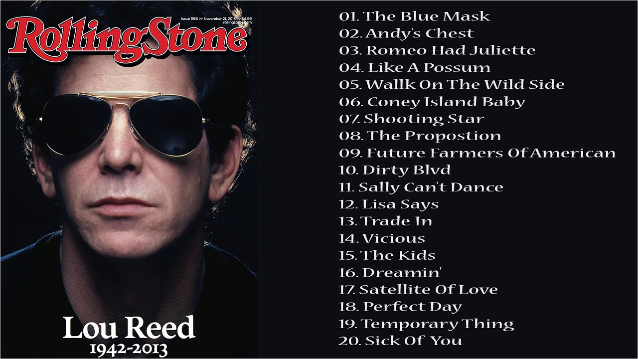 Lou Reed Greatest Hits Full Album - Best Songs Of Lou Reed 2021