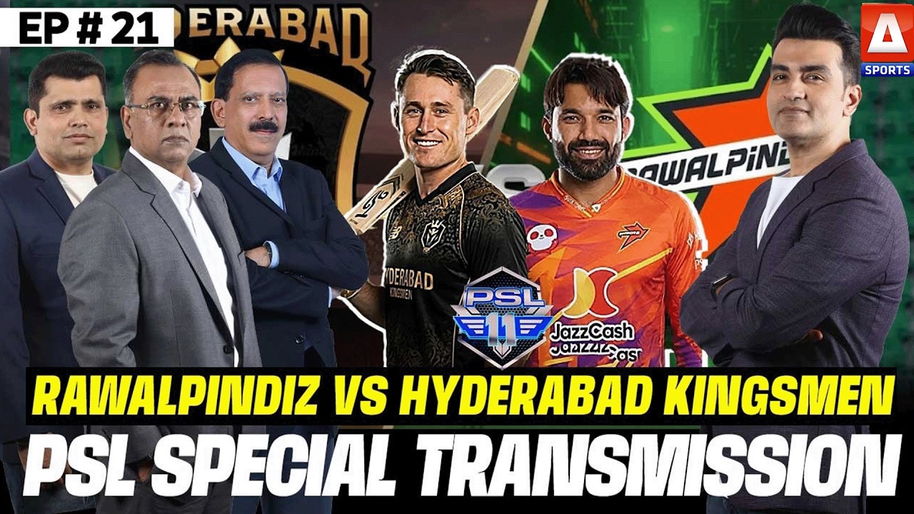 HBLPSL 11: Rawalpindiz vs Hyderabad Kingsmen | Special Transmission | 16th April 2026 | A Sports