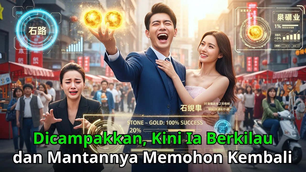 Dia dicampakkan, lalu mendapat sentuhan emas. Mantannya yang kaya raya kini berlutut memohon kembali