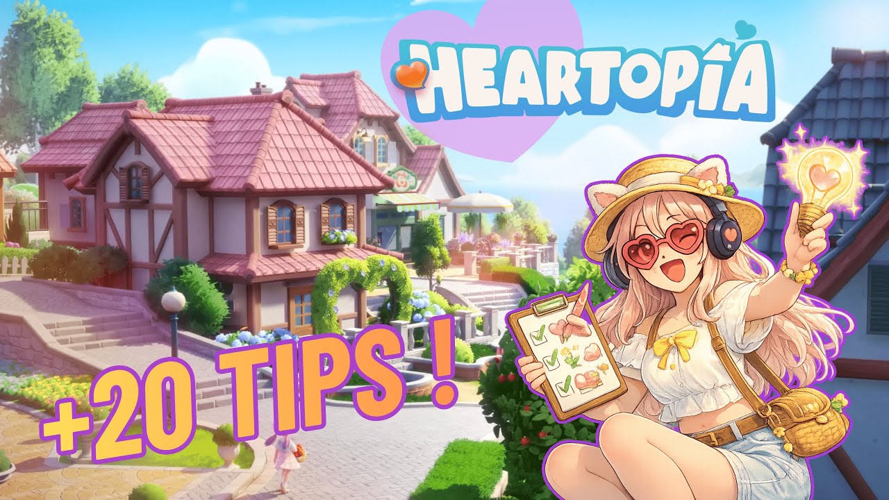 HEARTOPIA : 20 nouvelles ASTUCES pour progresser encore plus vite 🚀