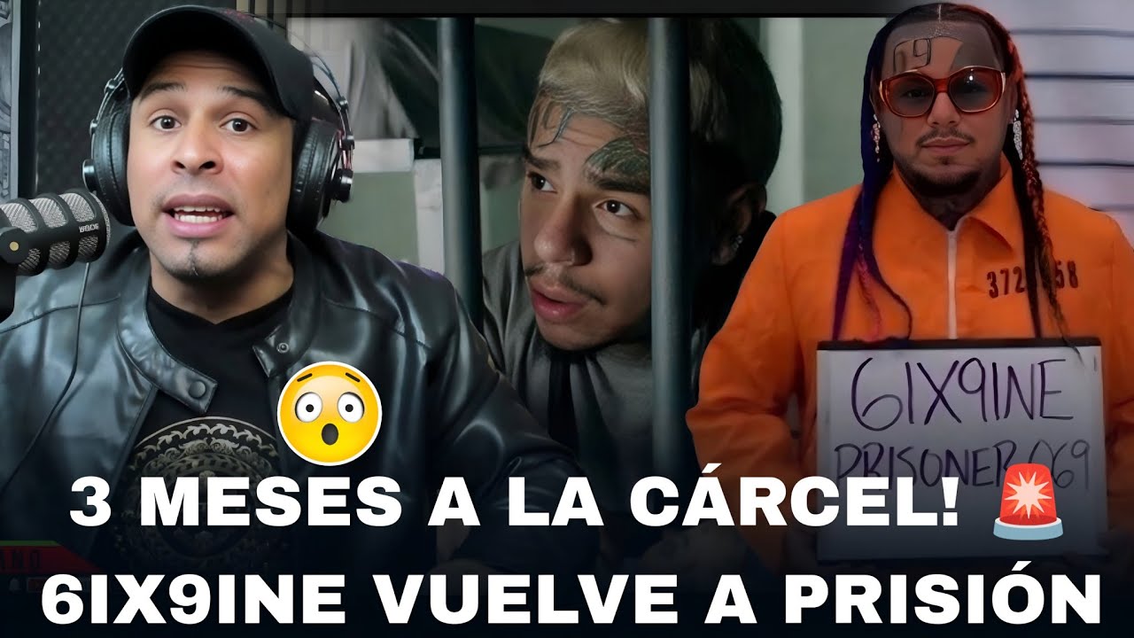 TEKASHI 6IX9INE ПОДТВЕРЖДЕН: ПРИГОВОРЕН К 3 МЕСЯЦАМ ТЮРЬМЫ И 12 МЕСЯЦАМ ОСВОБОЖДЕНИЯ ПОД НАДЗОРОМ...