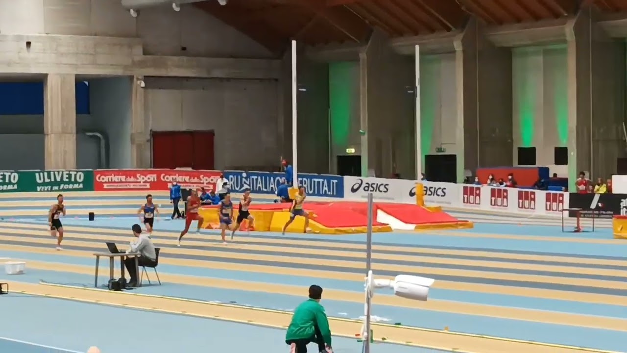 MARCELL JACOBS 6.55 60m Campionati Italiani Assoluti Indoor 2022