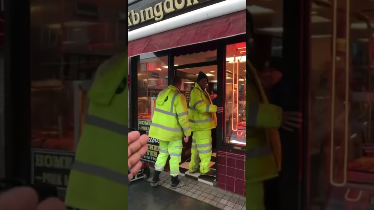 Центр города Блэкпул утром #путешествие #видеоблог