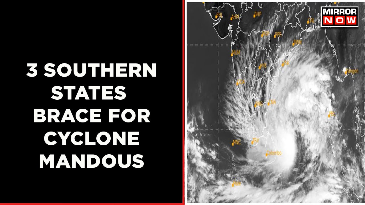 Cyclone Mandous Alert In South India | Schools, Parks, Colleges Shut | English News