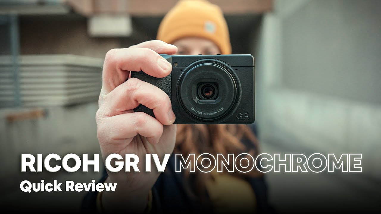 Первые впечатления от монохромной камеры Ricoh GR IV!