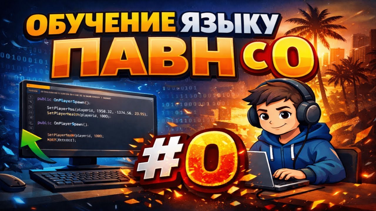 КУРС ЯЗЫКА PAWN ДЛЯ SAMP #0 - Создание сервера