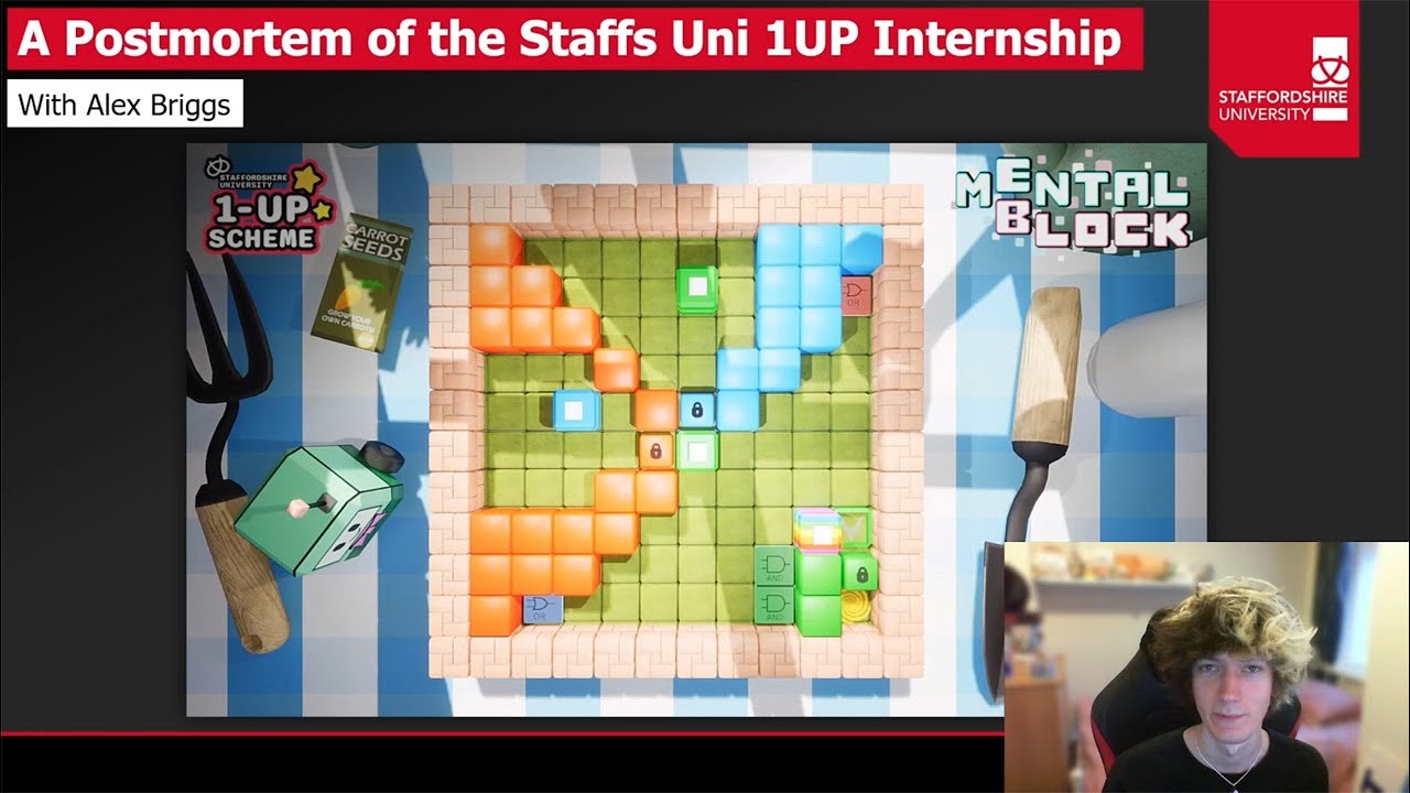 A Postmortem of the Staffs Uni 1UP Internship with Alex Briggs