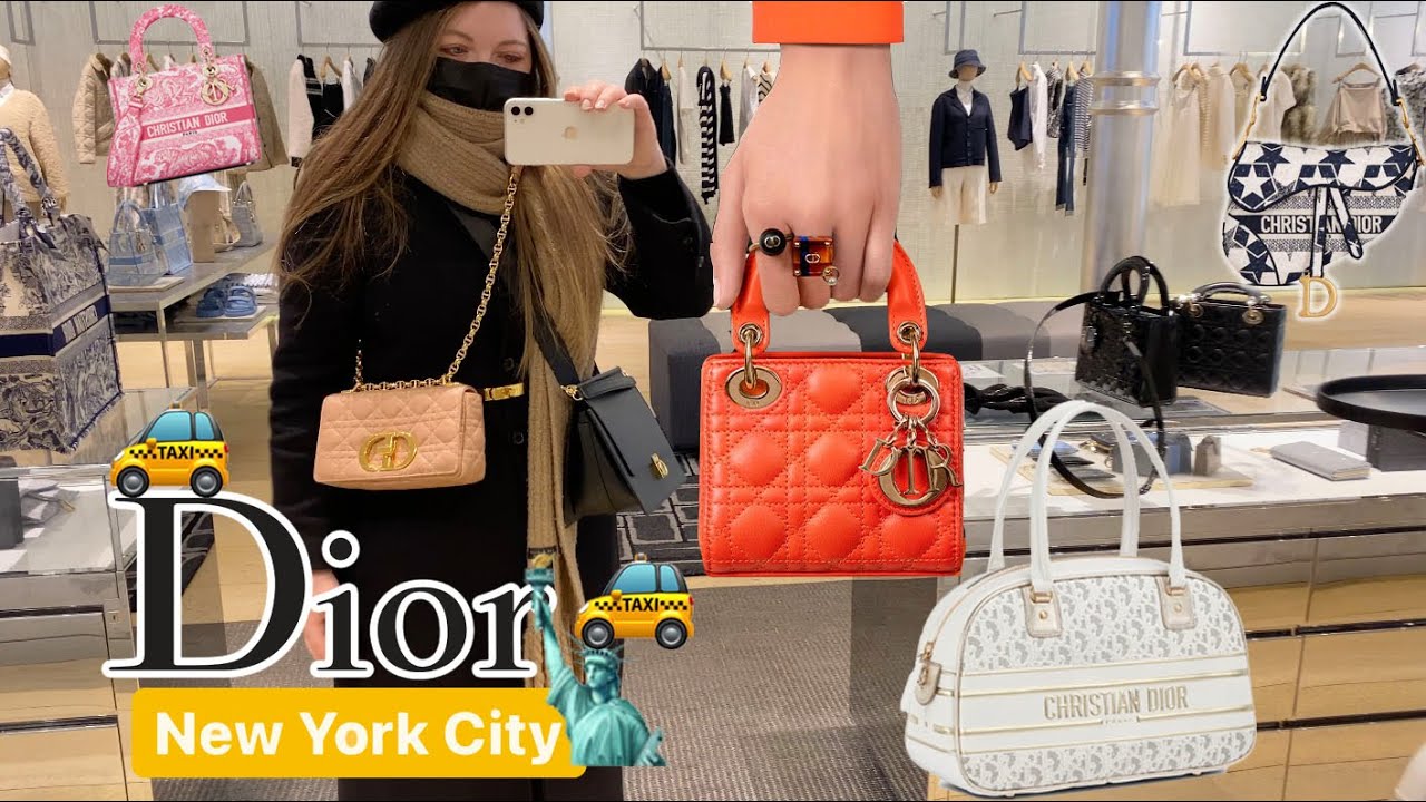 NEW YORK CITY FLAGSHIP DIOR LUXURY SHOPPING VLOG - Full Store Tour ☆ New Dior 2022 Spring Collection