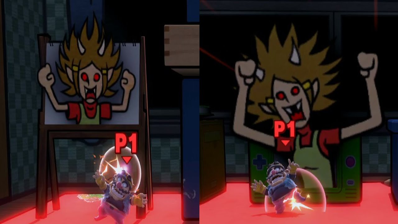 Super Smash Bros. Ultimate - All 5-Volt's Jumpscares