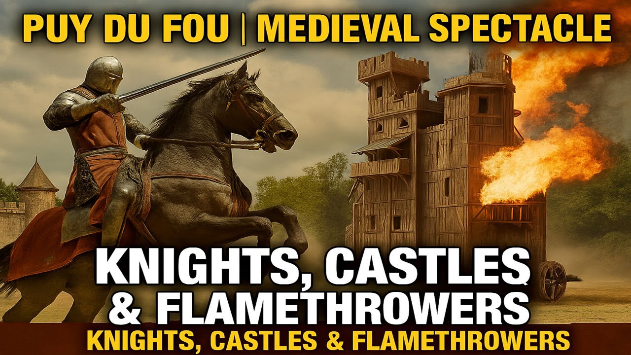 🇫🇷 The Battle of the Dungeon at Puy du Fou | Knights, Castles & Flamethrowers