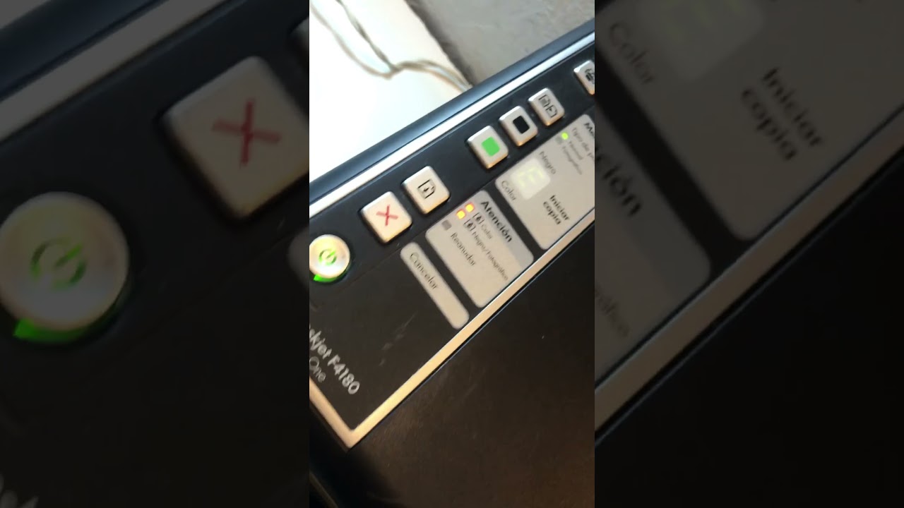 Impresora HP 4180 con error
