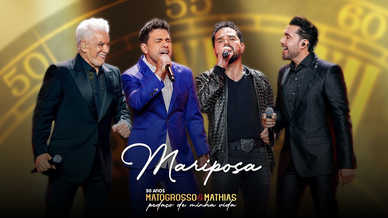 Matogrosso e Mathias e ‪@zezedicamargoeluciano‬ - Mariposa (DVD 50 Anos Pedaço de Minha Vida)